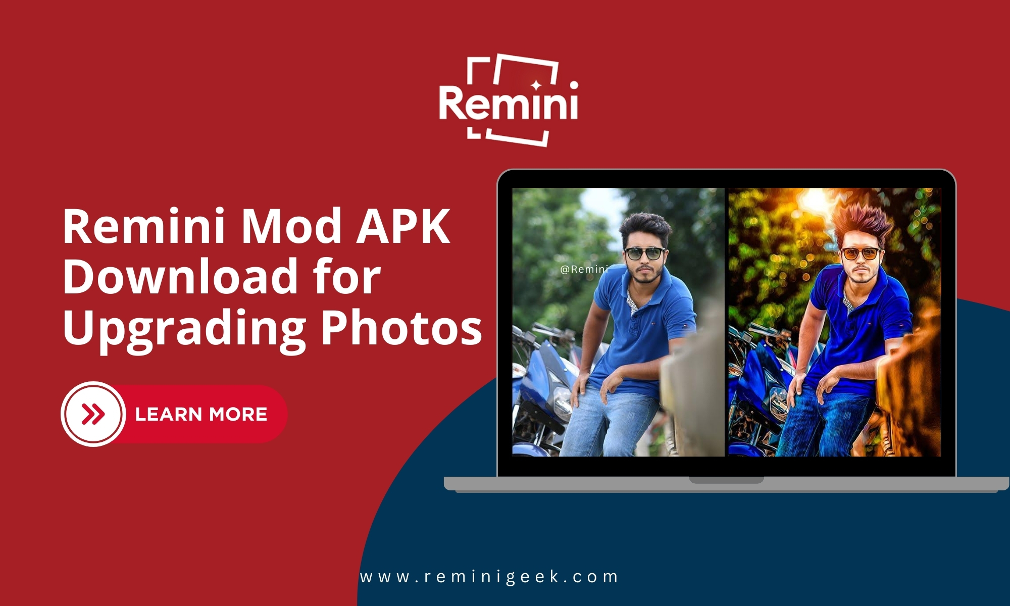 Download Remini Mod APK for instant image upgrade