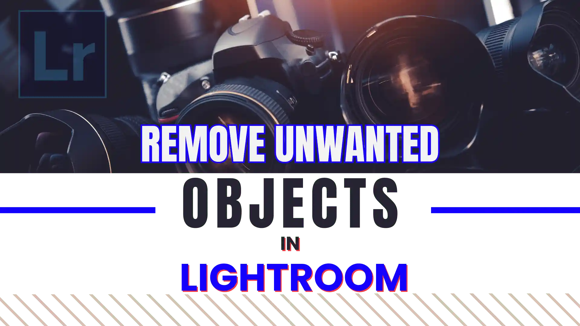 Remove Objects with Clone Tool and healing brush tool in Lightroom Mobile Android, iOS, iPhone Banne Image