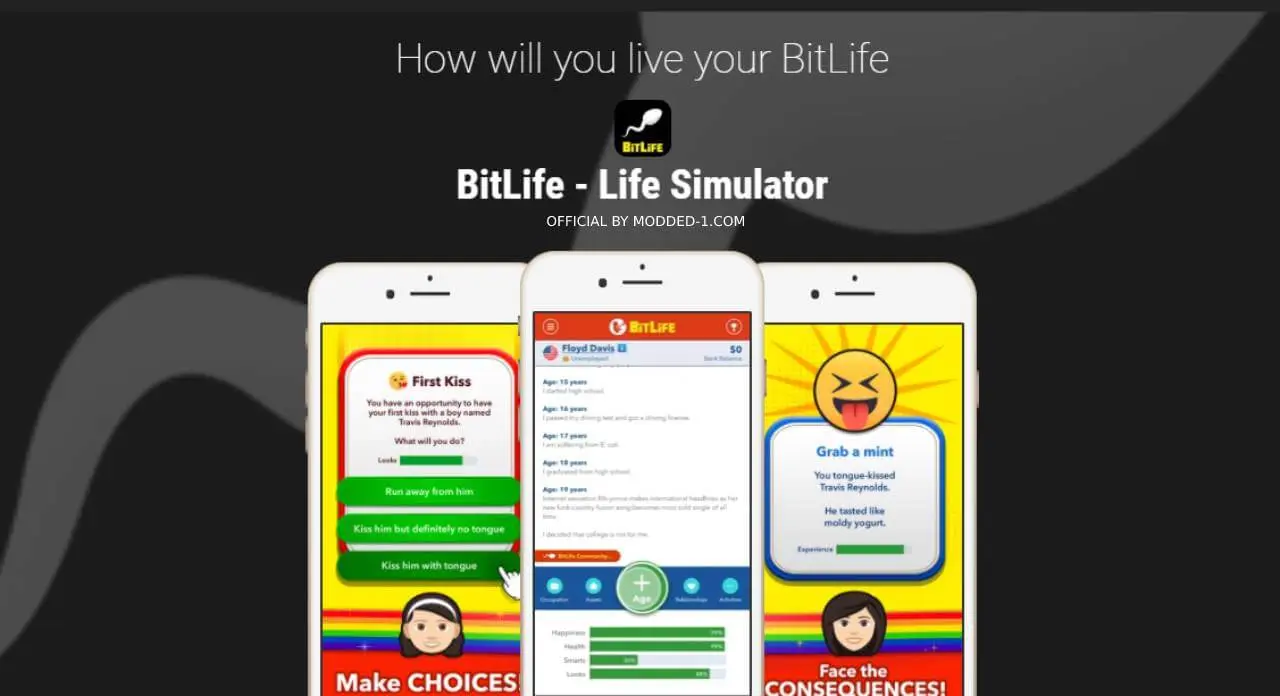 BitLife Mod APK 3.17.8 (menu, free trade) download