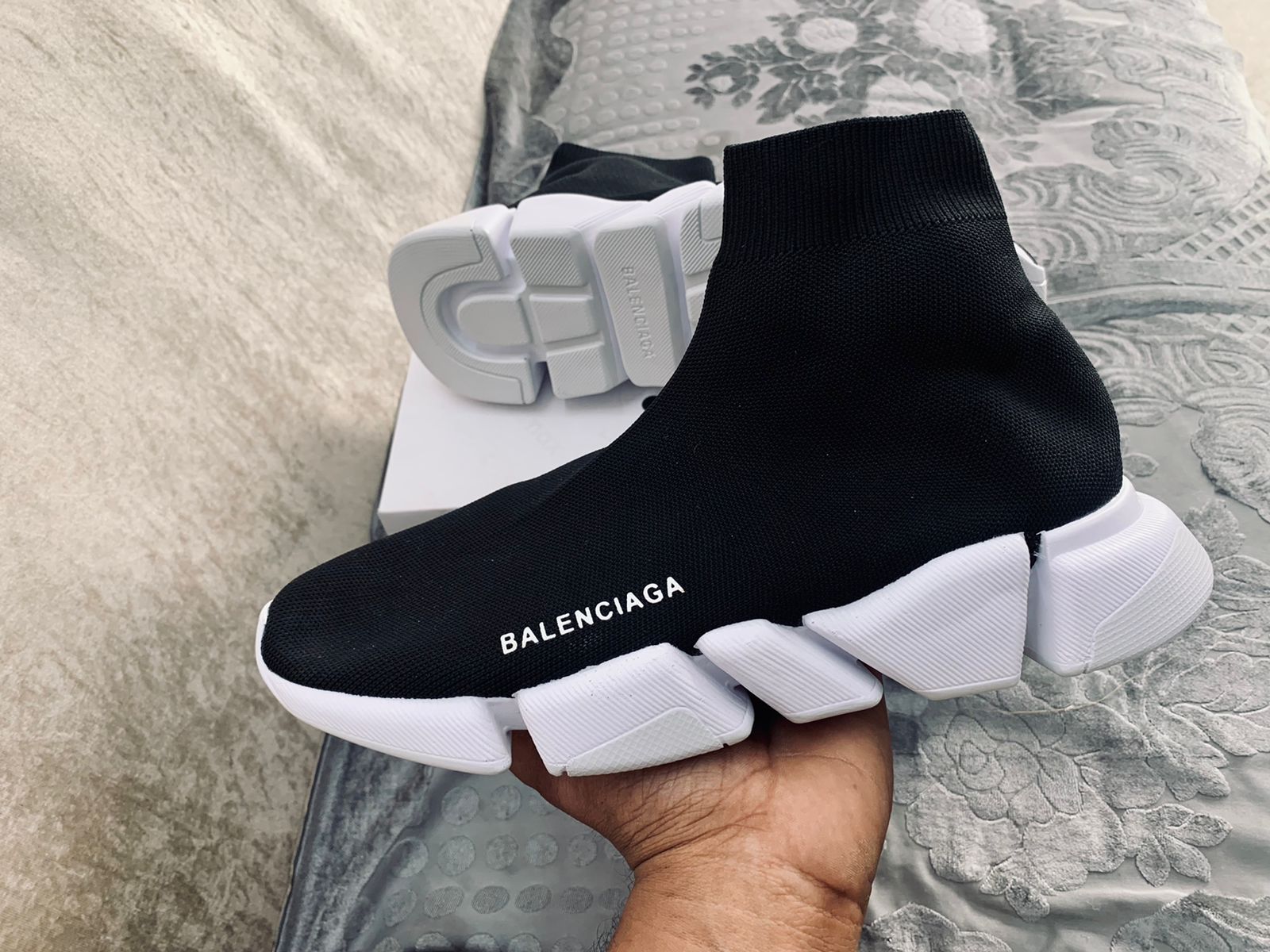 Balenciaga Speed ​​2.0 Salin Guru Kualitas Pertama - Sepatu Salin Pertama