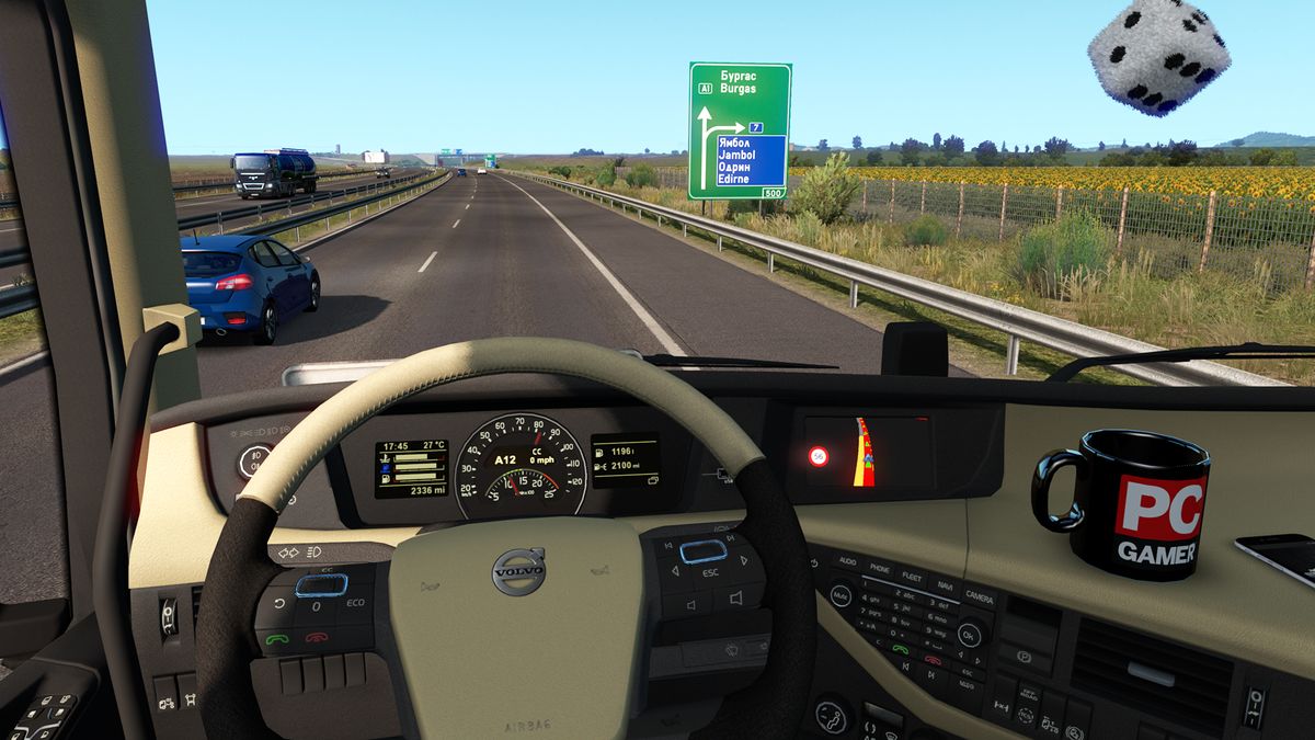 Euro simulator Truck 2 es de hecho que se usa para probar la grasa del conductor