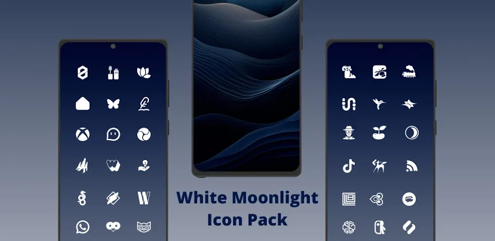 White Moonlight – Icon Pack