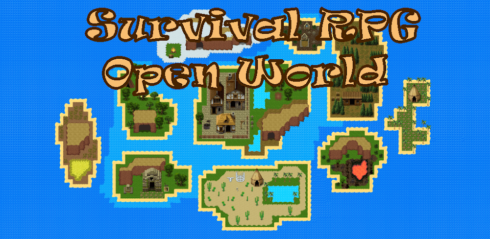 Survival RPG: Open World Pixel