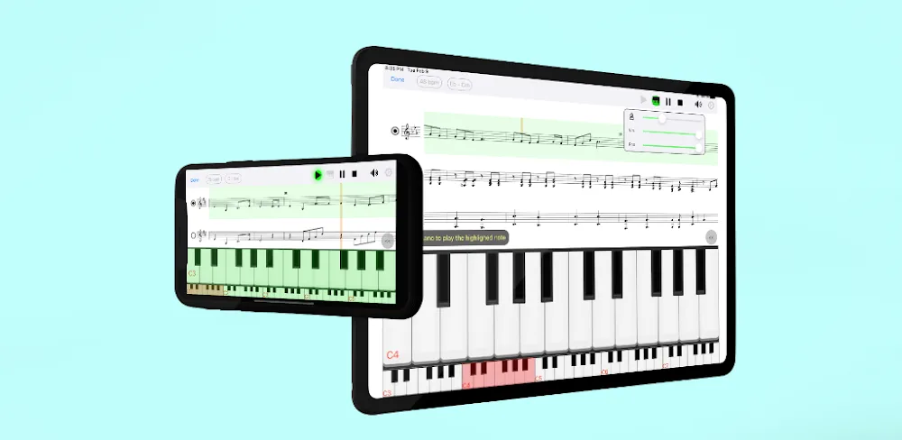 Piano eTutor: learn piano