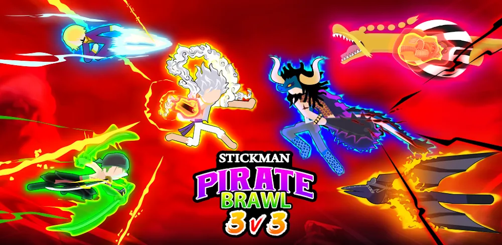 Stick Pirates – Brawl 3v3